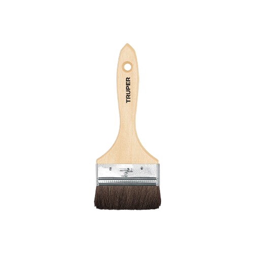 Brocha pelo de camello, mango de madera, TRUPER