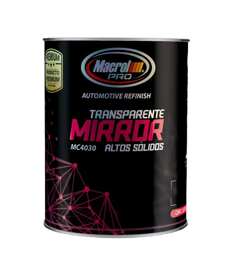 Transparente Mirror Altos Sólidos/ MC4030