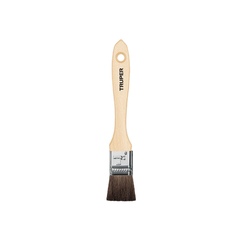 Brocha pelo de camello, mango de madera, TRUPER