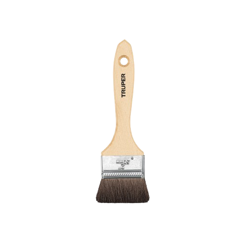 Brocha pelo de camello, mango de madera, TRUPER