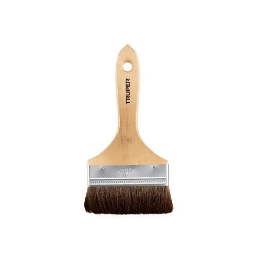 Brocha pelo de camello, mango de madera, TRUPER