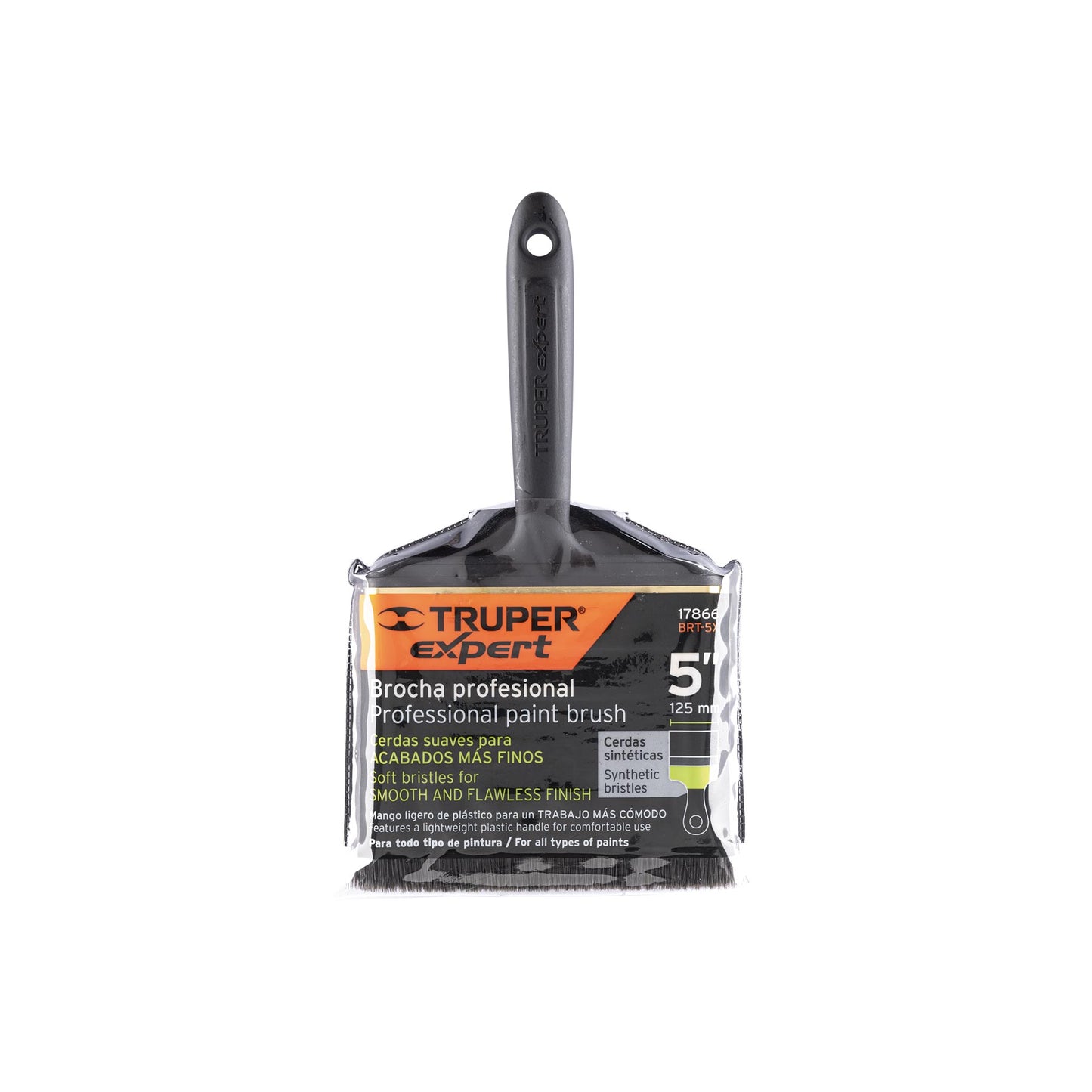 Brocha profesional, cerdas suaves, TRUPER EXPERT