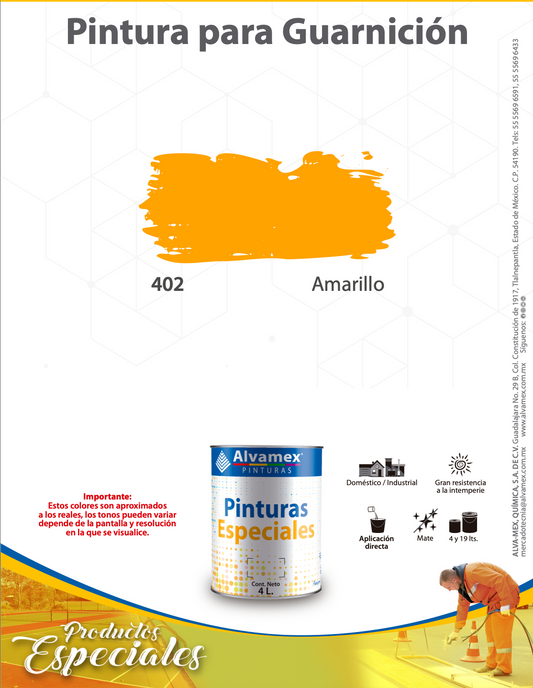 Pintura para Guarnición / TF402