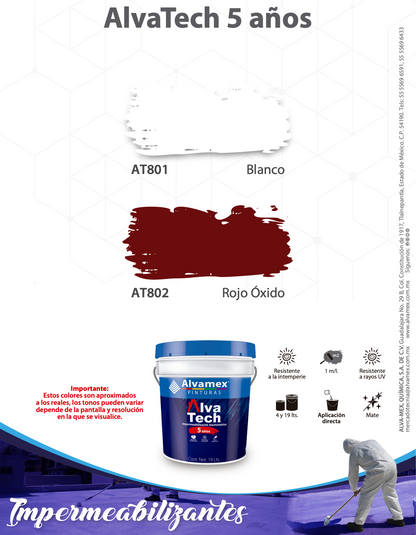 AlvaTech 5 años / AT801-802