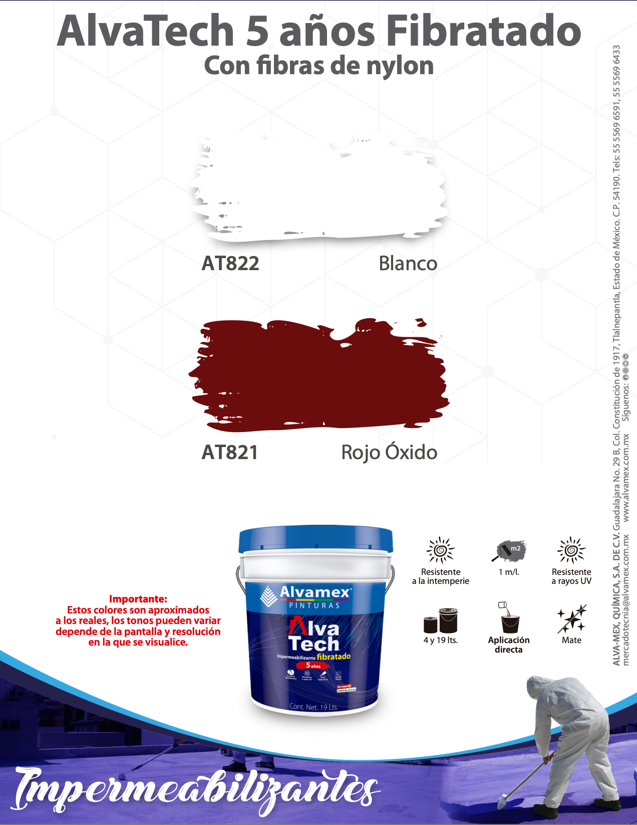 AlvaTech 5 años Fibratado / AT821-822