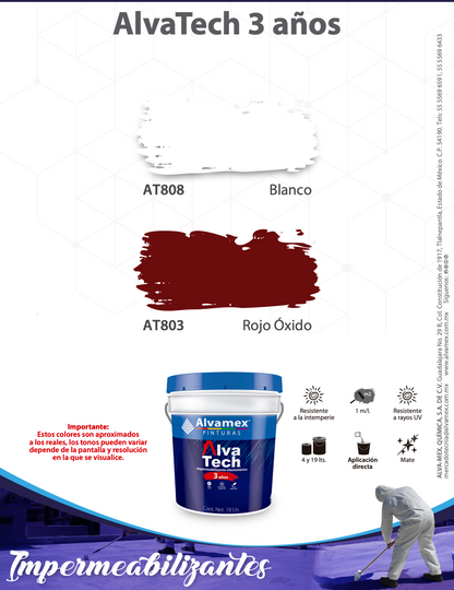 AlvaTech 3 años /AT803-808