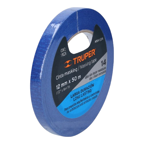 Cinta masking azul para pintor, 50 m, TRUPER